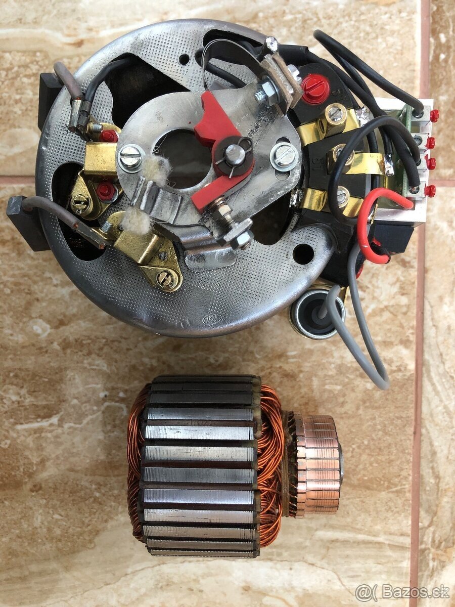 Jawa 250 / 353 kývačka půlbubnová zapalování po GO , + pól