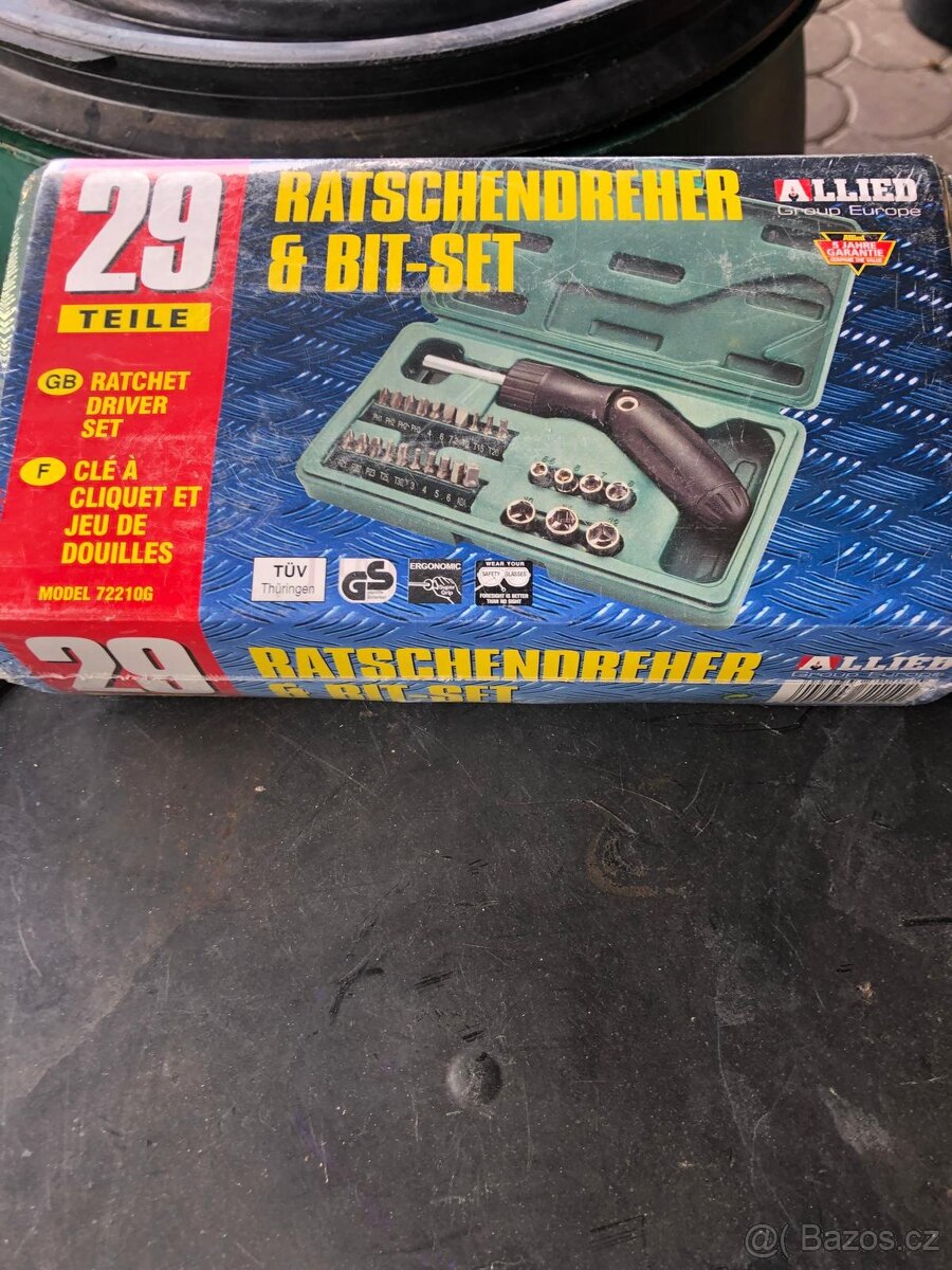 29-dílná sada nářadí nová