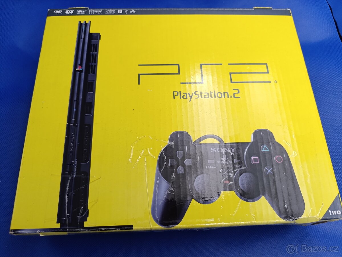 PS2 PlayStation 2 Slim (čtěte popis)