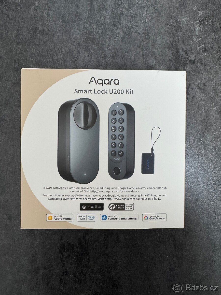 Chytrý zámek Aqara U200 EL-D02D