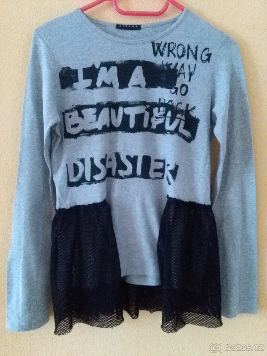 Dívčí mikina, zn. Sisley Benetton