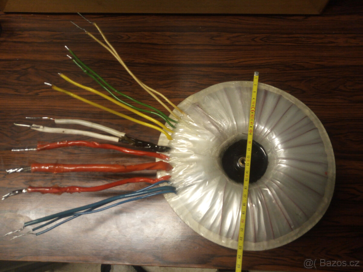 Audio toroidní transformátor 1600W pro zesilovač