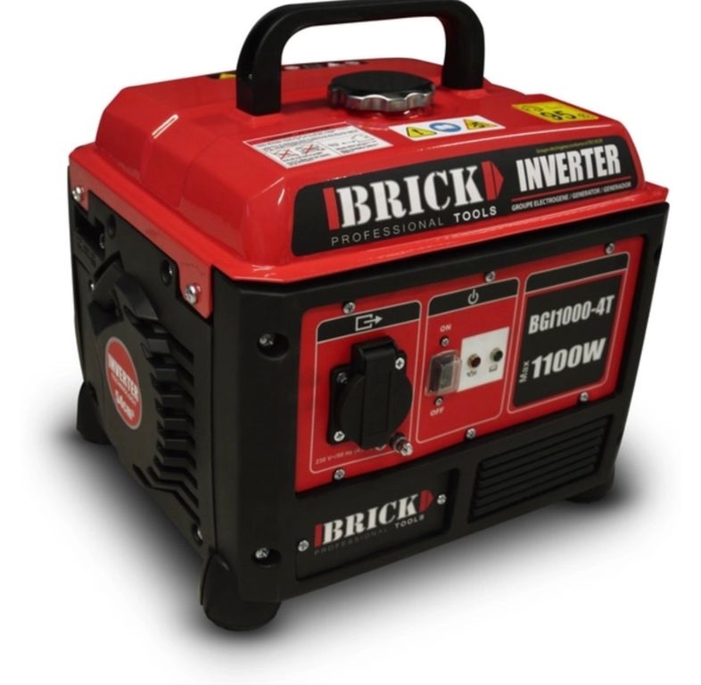 Invertorový generátor Brick BGI1000-4T, jednofázov