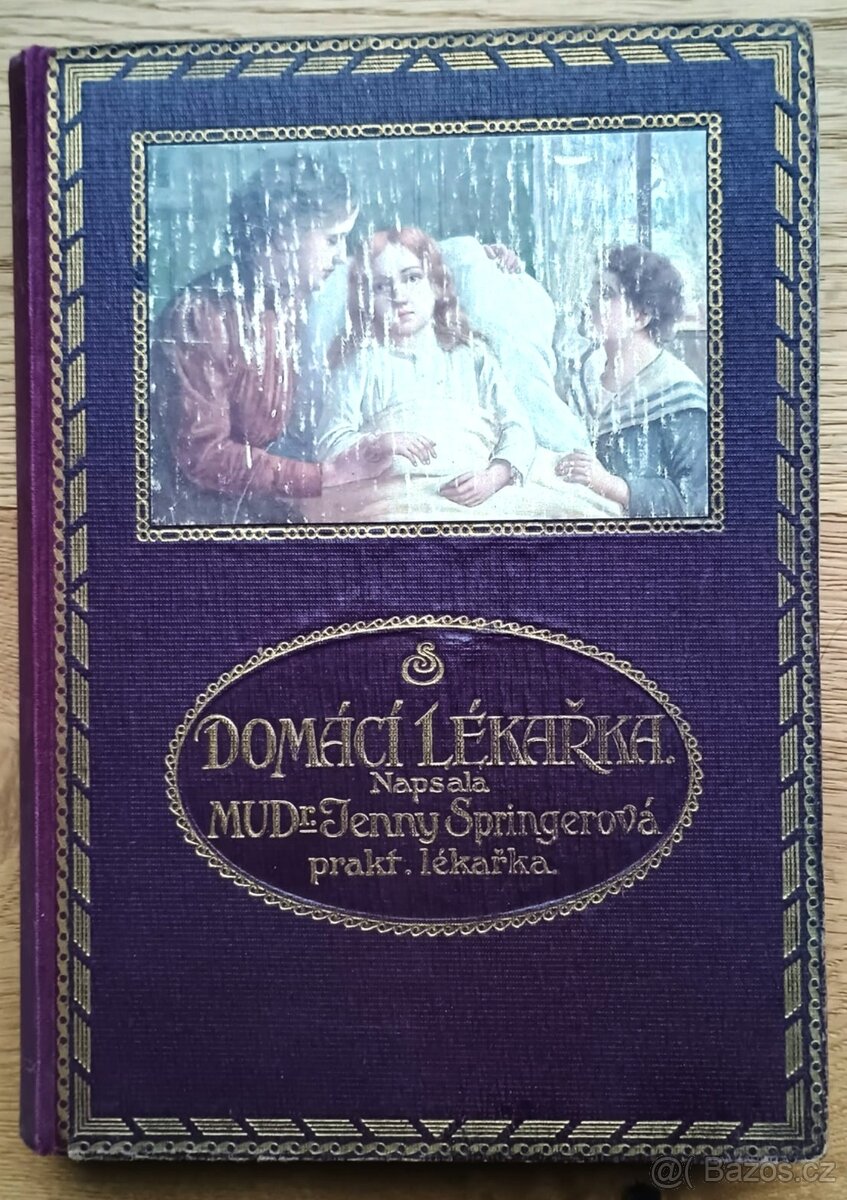 Knihy Domací lékařka-Jenny Springer, svazek 1+2