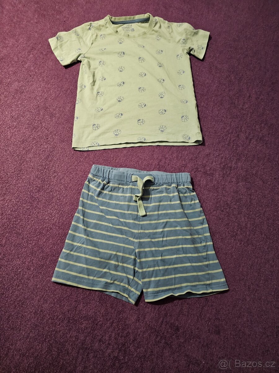 Letní pyžama TCHIBO, unisex, vel. 110/116, 122/128