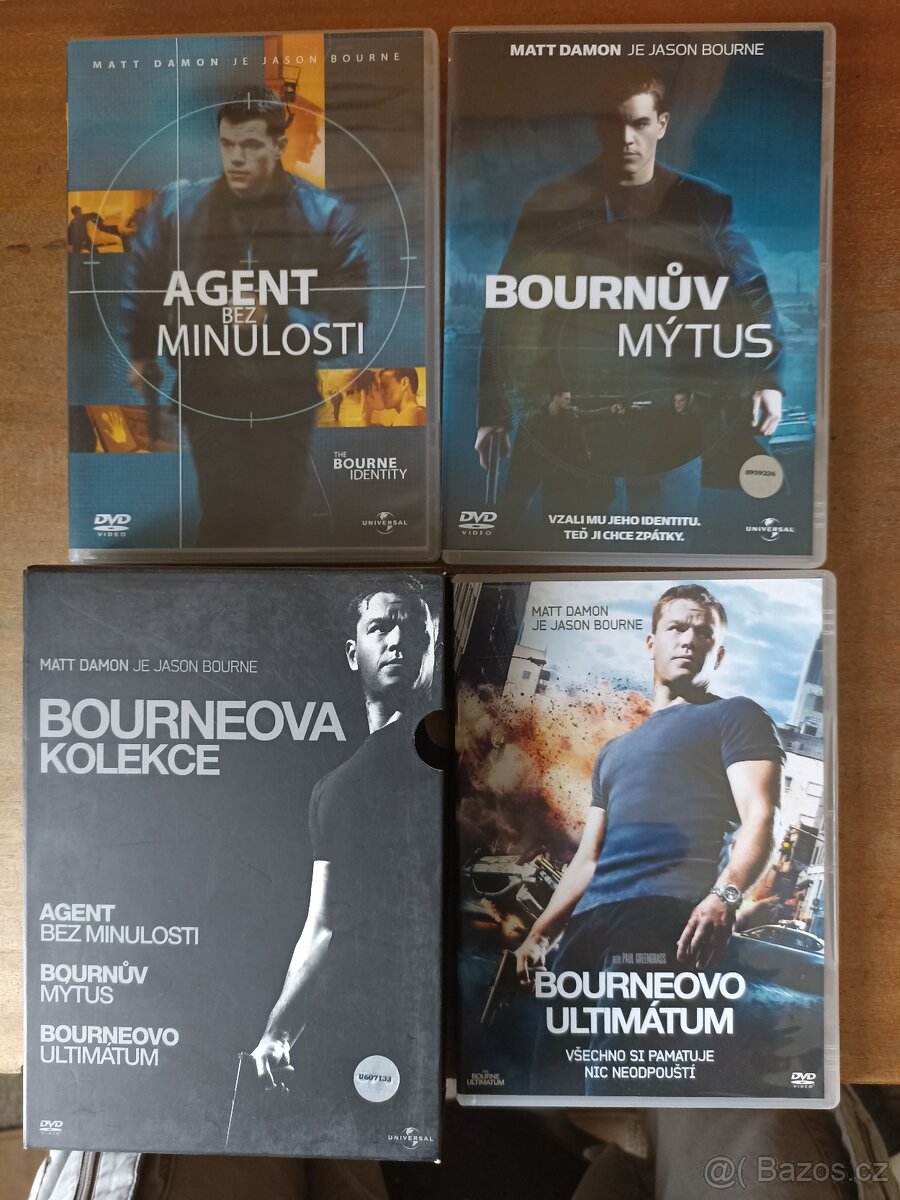 DVD trilogie Jason bourne