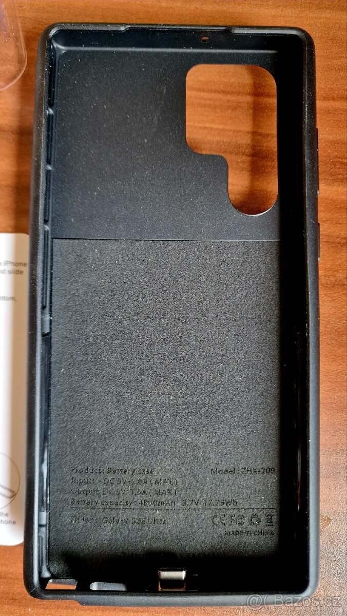 Samsung galaxy S 22 ultra nabíjecí pouzdro