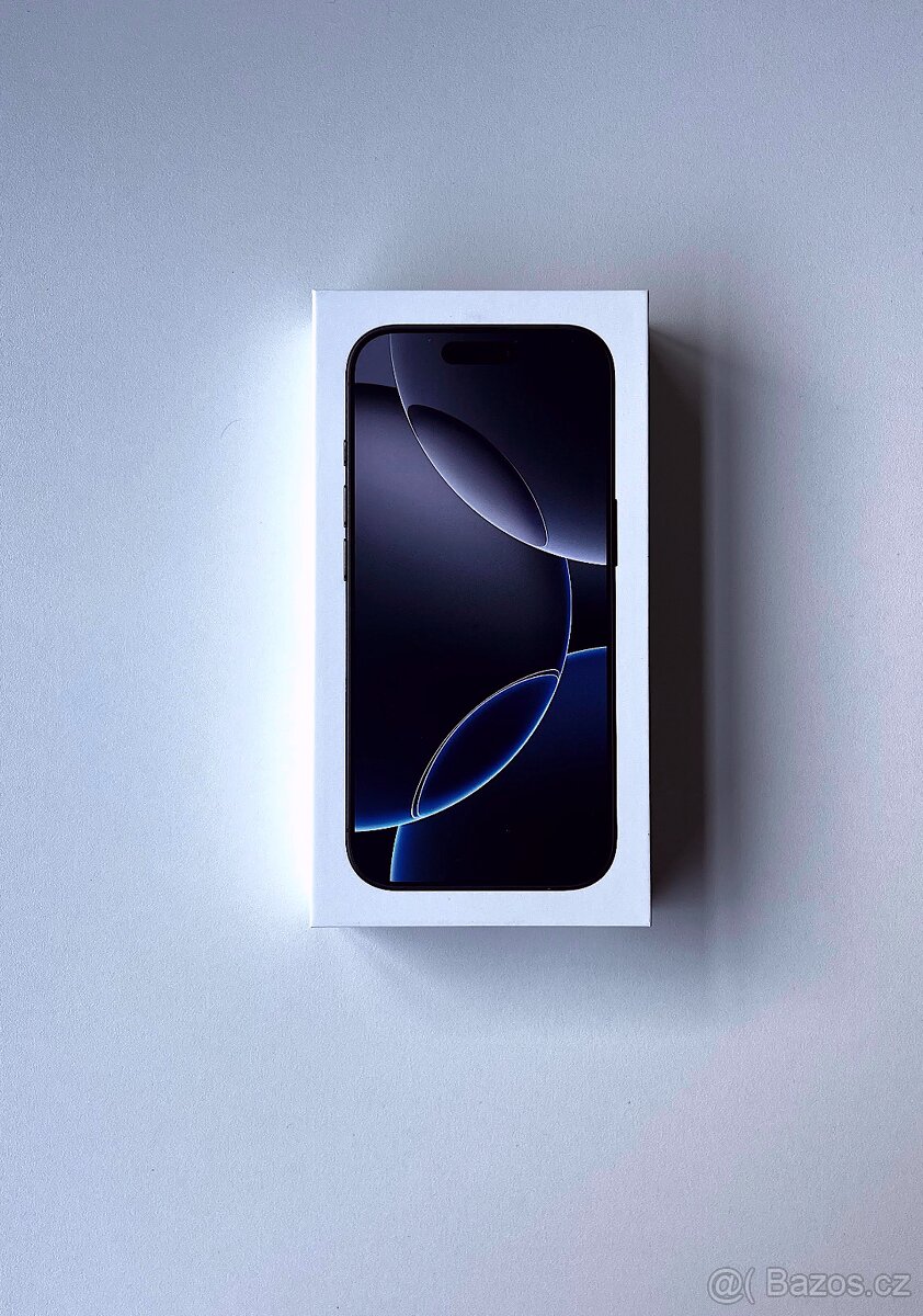 iPhone 16 Pro 256GB černý: ZÁRUKA 2 roky, NOVÝ, CZ distrib.