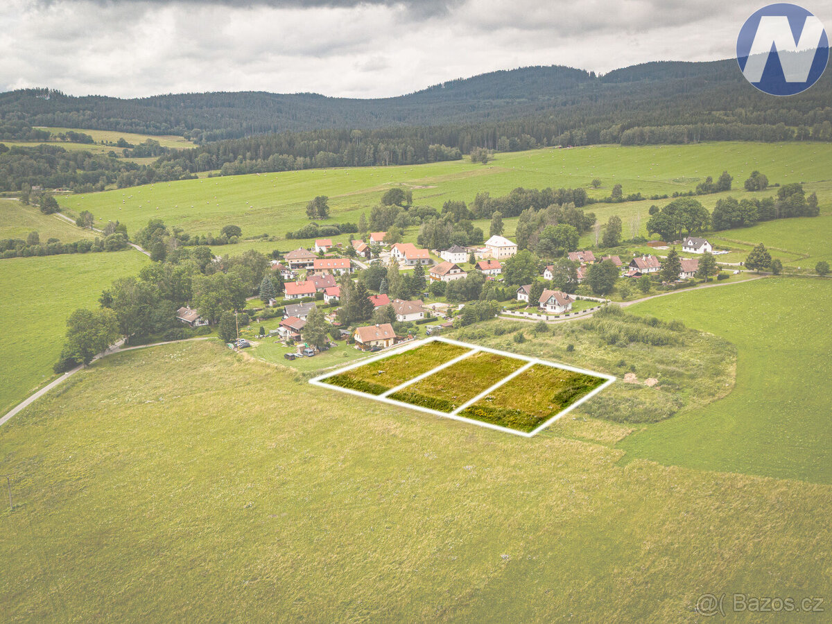 Horní Planá, stavební parcely Maňava