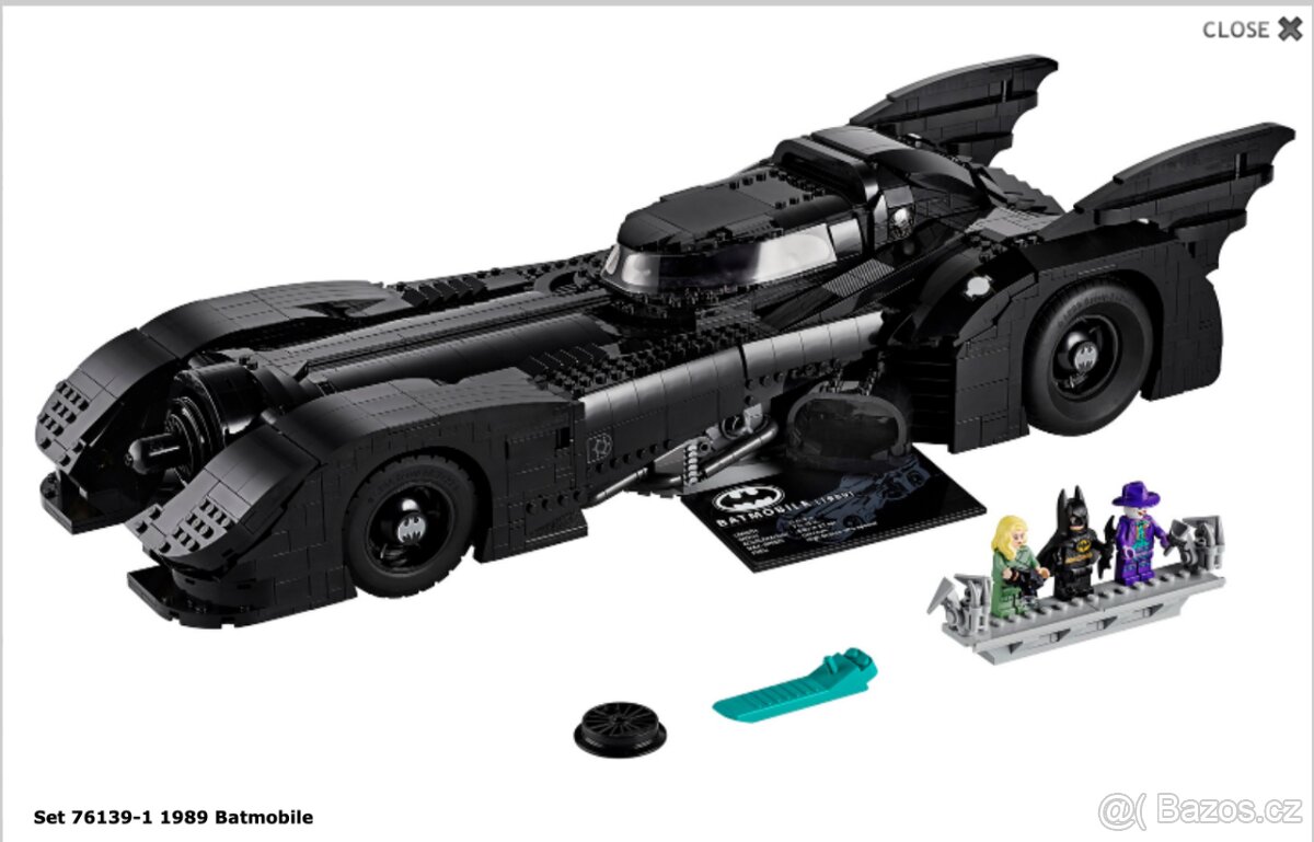 Lego 76139 - 1989 Batmobile