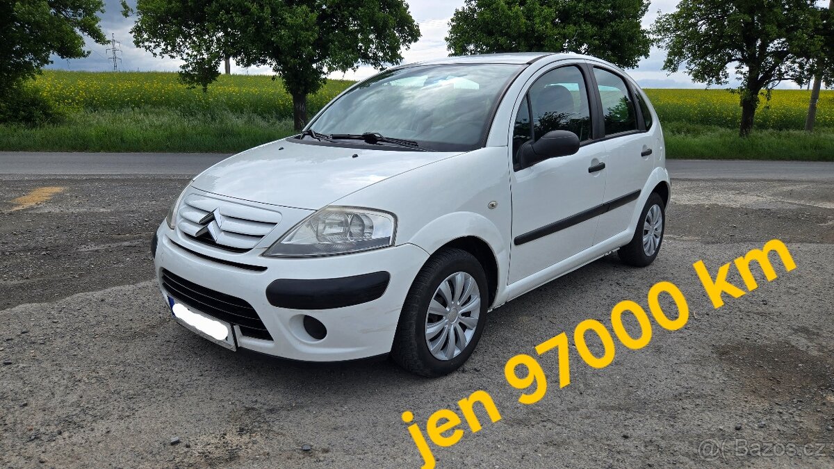 Citroen C3 1.1i ▪︎ nájezd jen 97000 km