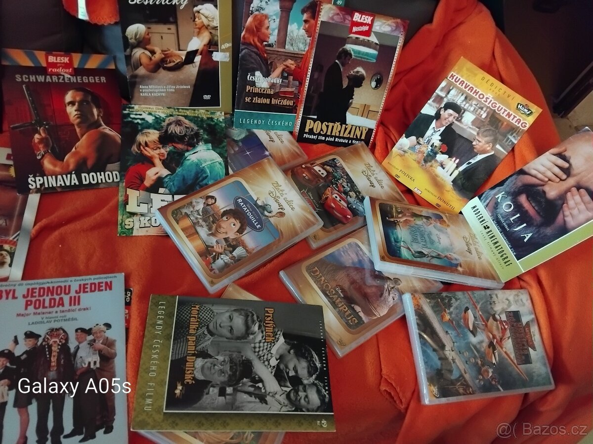 dvd různé tituly