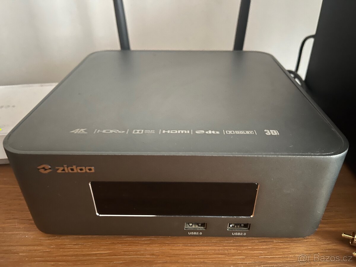 4K UHD přehrávač Zidoo Z10 Pro