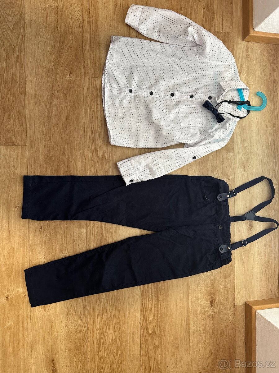 Chlapecký společenský set,vel.122, TOP stav