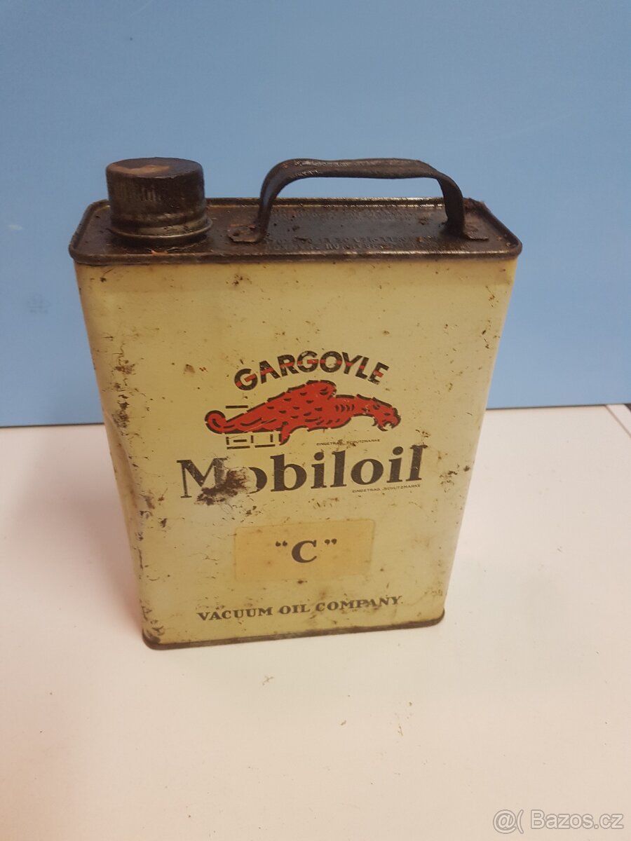 Plechovka mobiloil