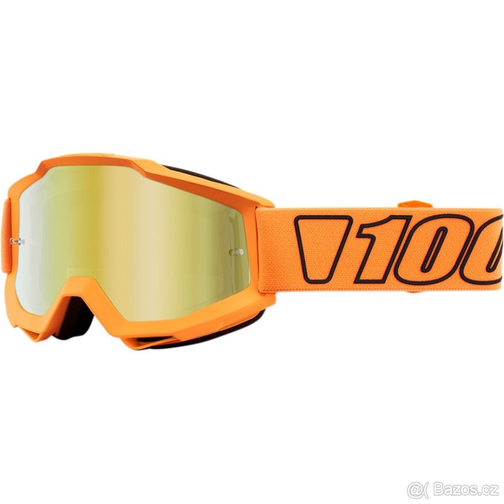 Motokrosové brýle Accuri oranžové VÝPRODEJ
