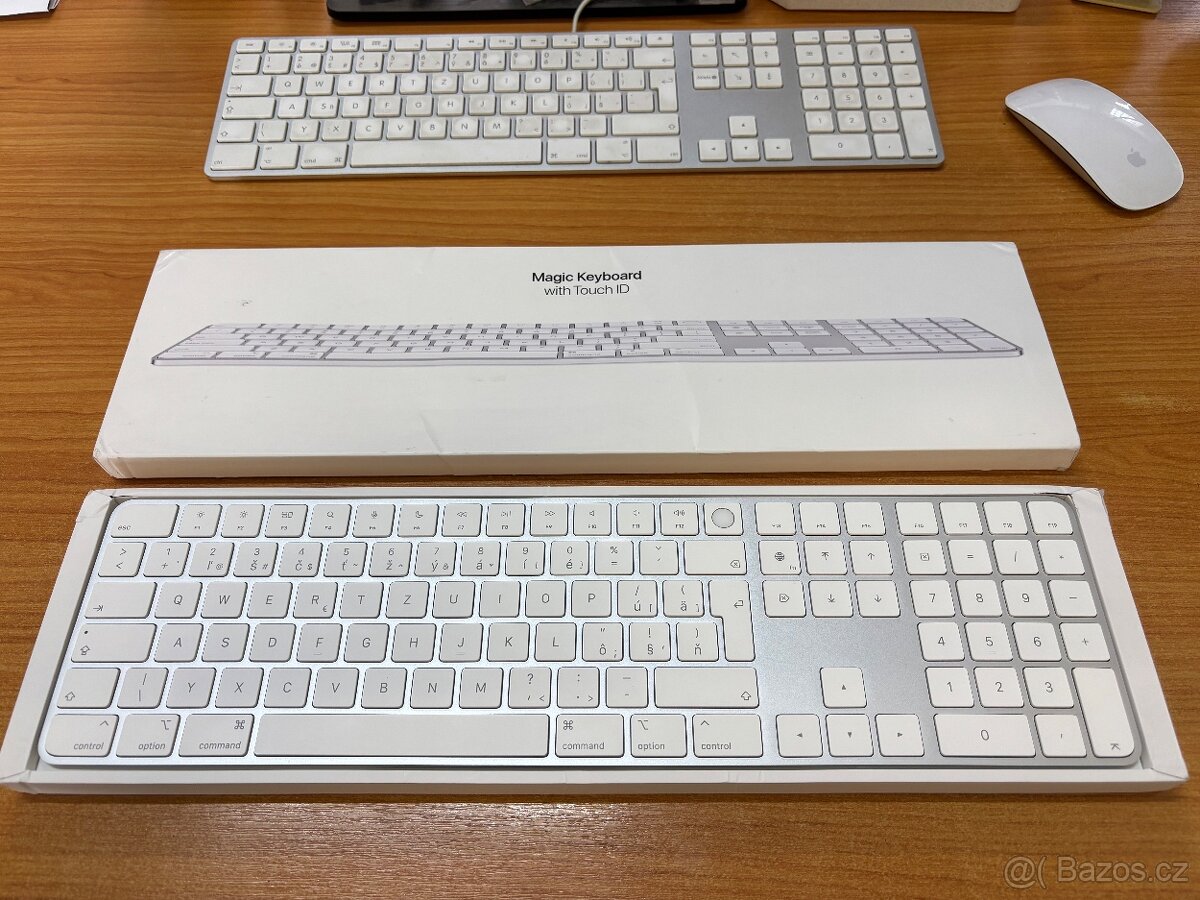 Apple Magic Keyboard s Touch ID a Numerickou klávesnicí