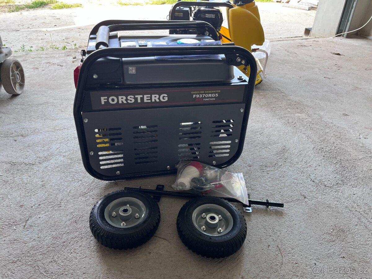 Elektrocentrála FORSTERG F9370RG5 – 7,1 kW, NOVÁ, nepoužitá