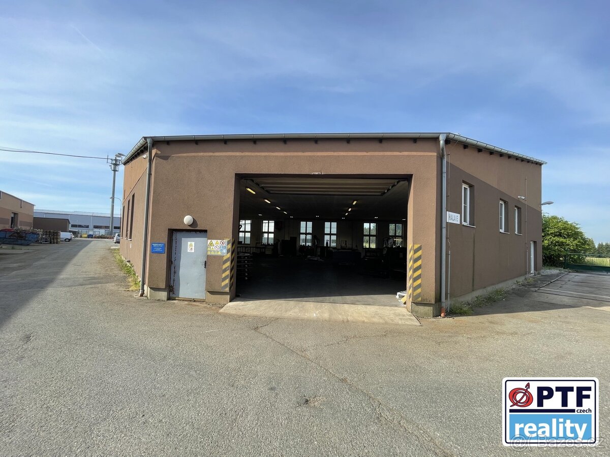 Pronájem skladové/výrobní haly 510 m2– ideální pro vaše podn