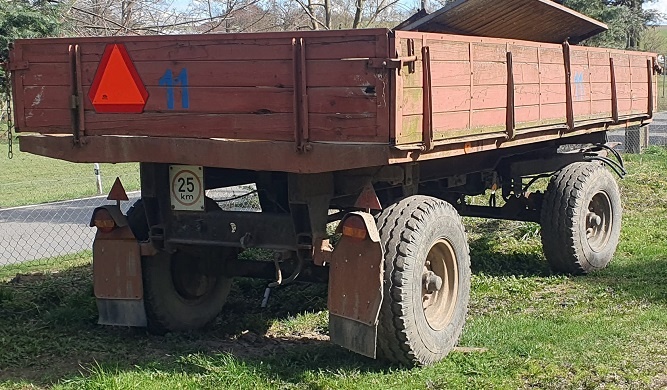 Trakt. vlečka 7. t