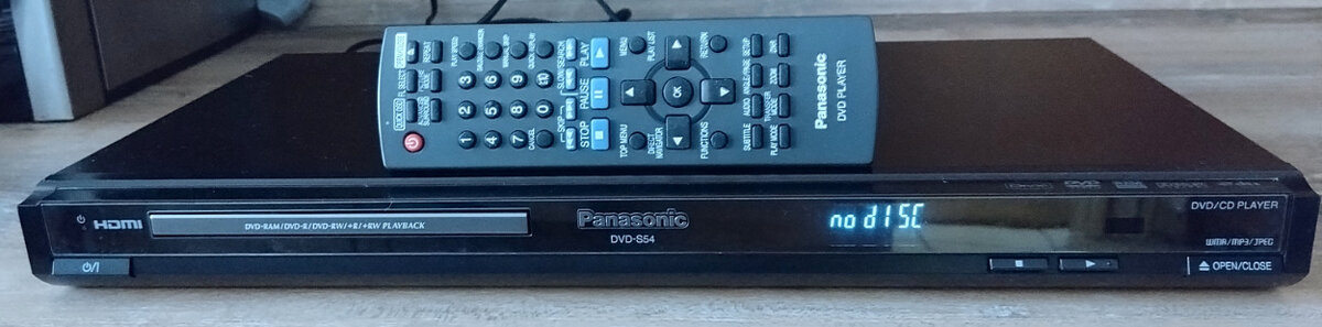 DVD Panasonic S54