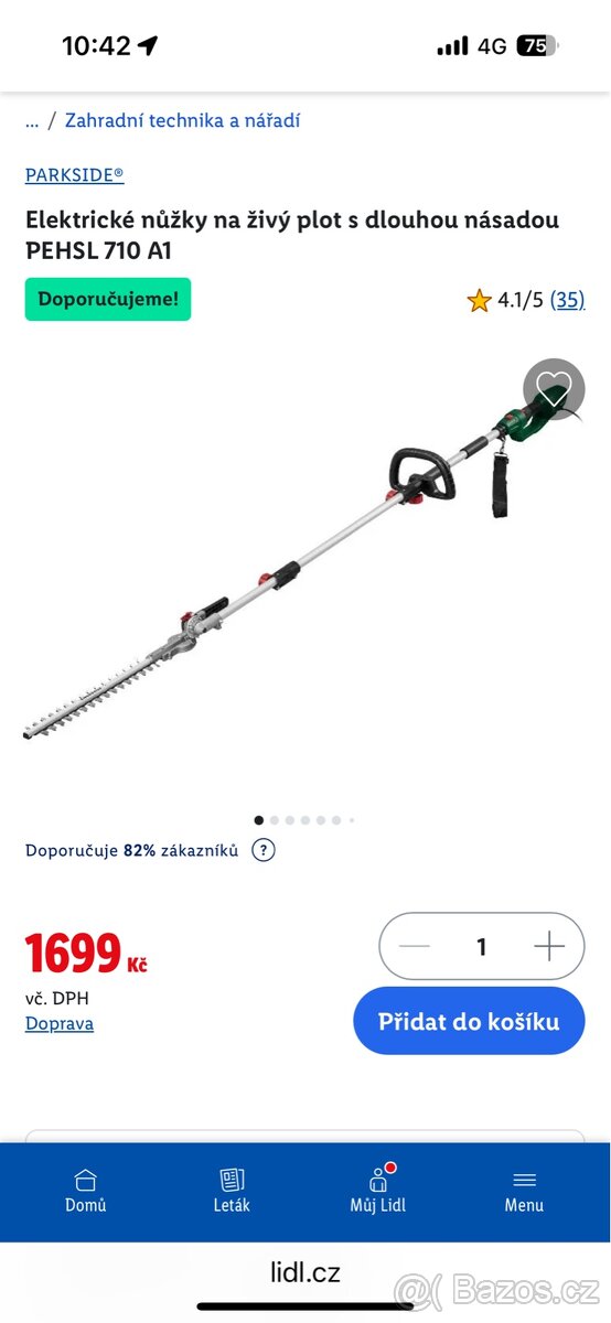 Parkside Elektrické nužky PEHSL 710 A1