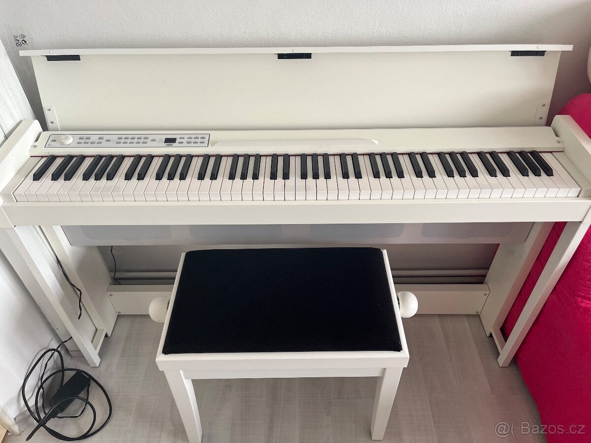 Digitální piano Korg C1 + židlička