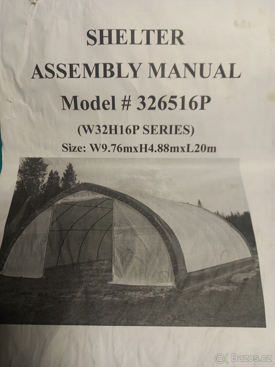 Prodam plachtovou halu