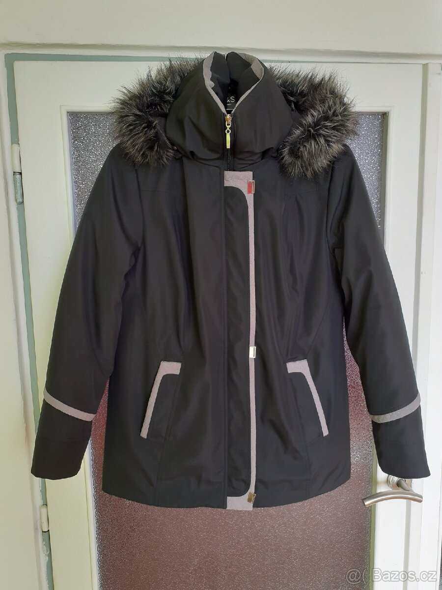 Dámská zimní bunda černá NOVÁ 44