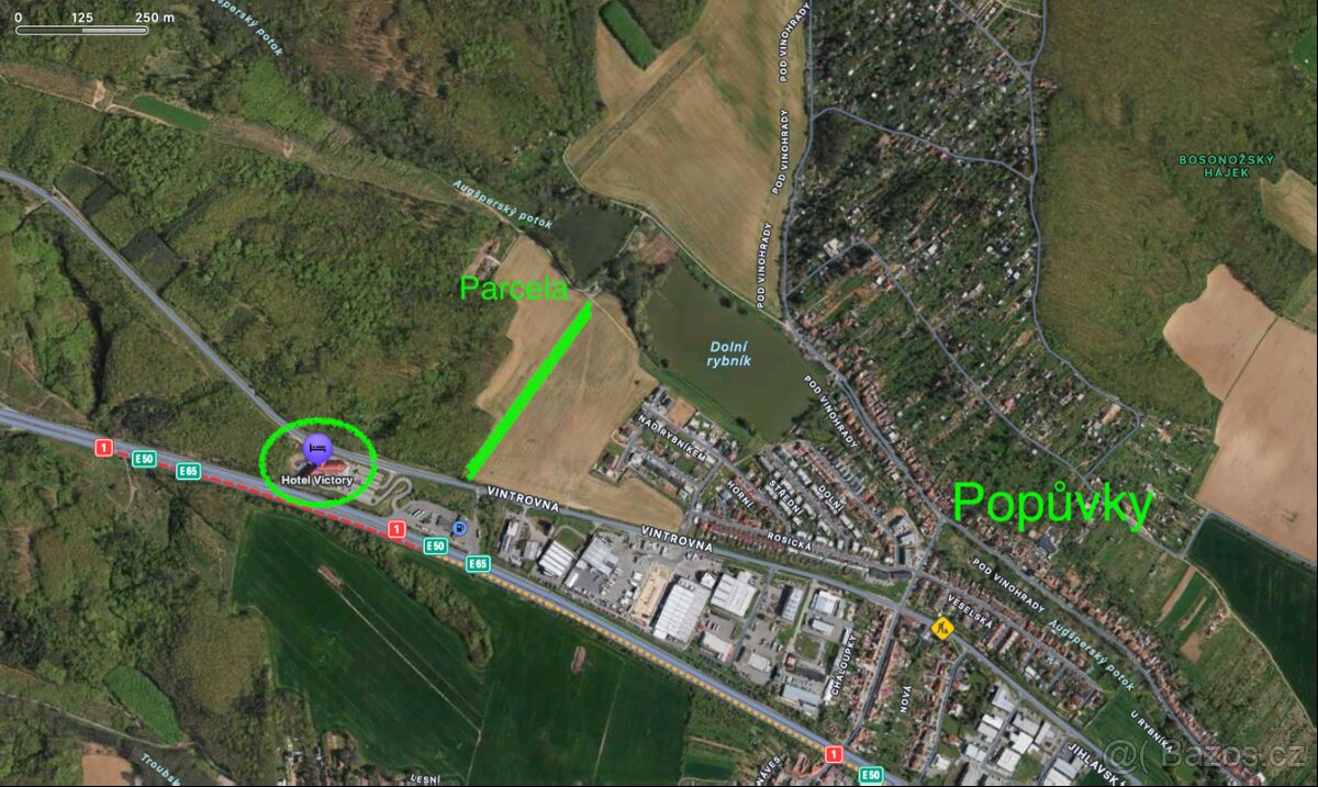 Investiční příležitost: Pozemky v Popůvkách u Brna – 11 415