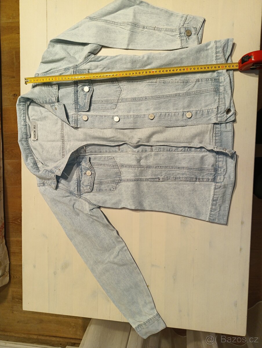 Bunda džínová Denim vel. S