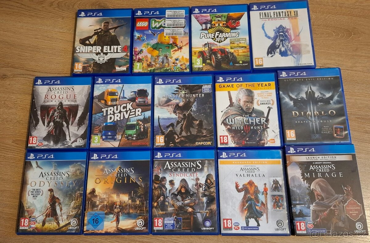 PS4 - 300Kč Kus - Playstation