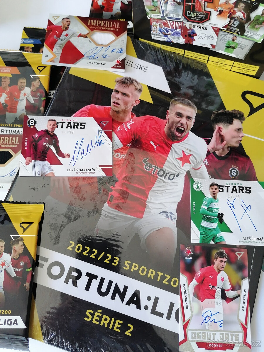 Fotbalové kartičky Fortuna Liga 2022/23 ( 2.série ) Sportzoo