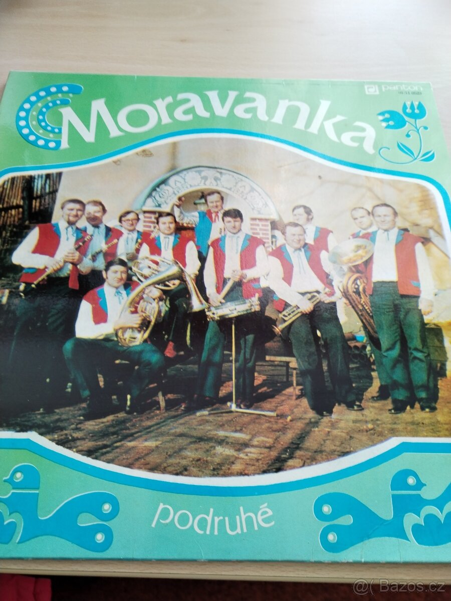 Retro gramofonová deska