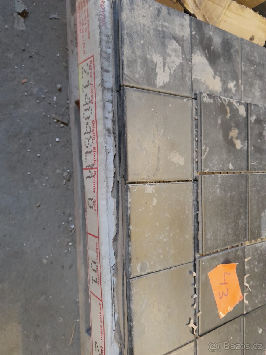 Dlažba a obklady zbytky III