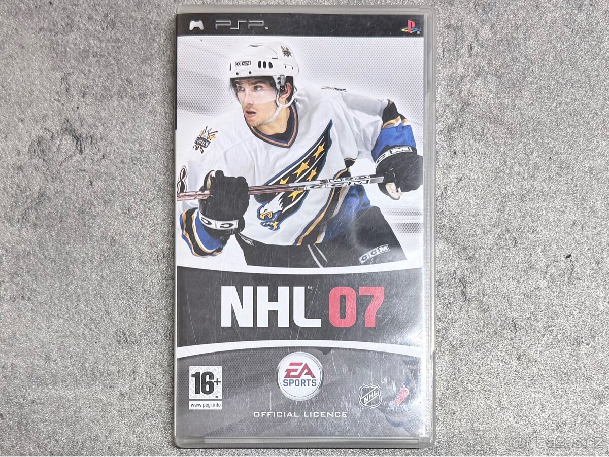 - PSP hra Nhl07 -