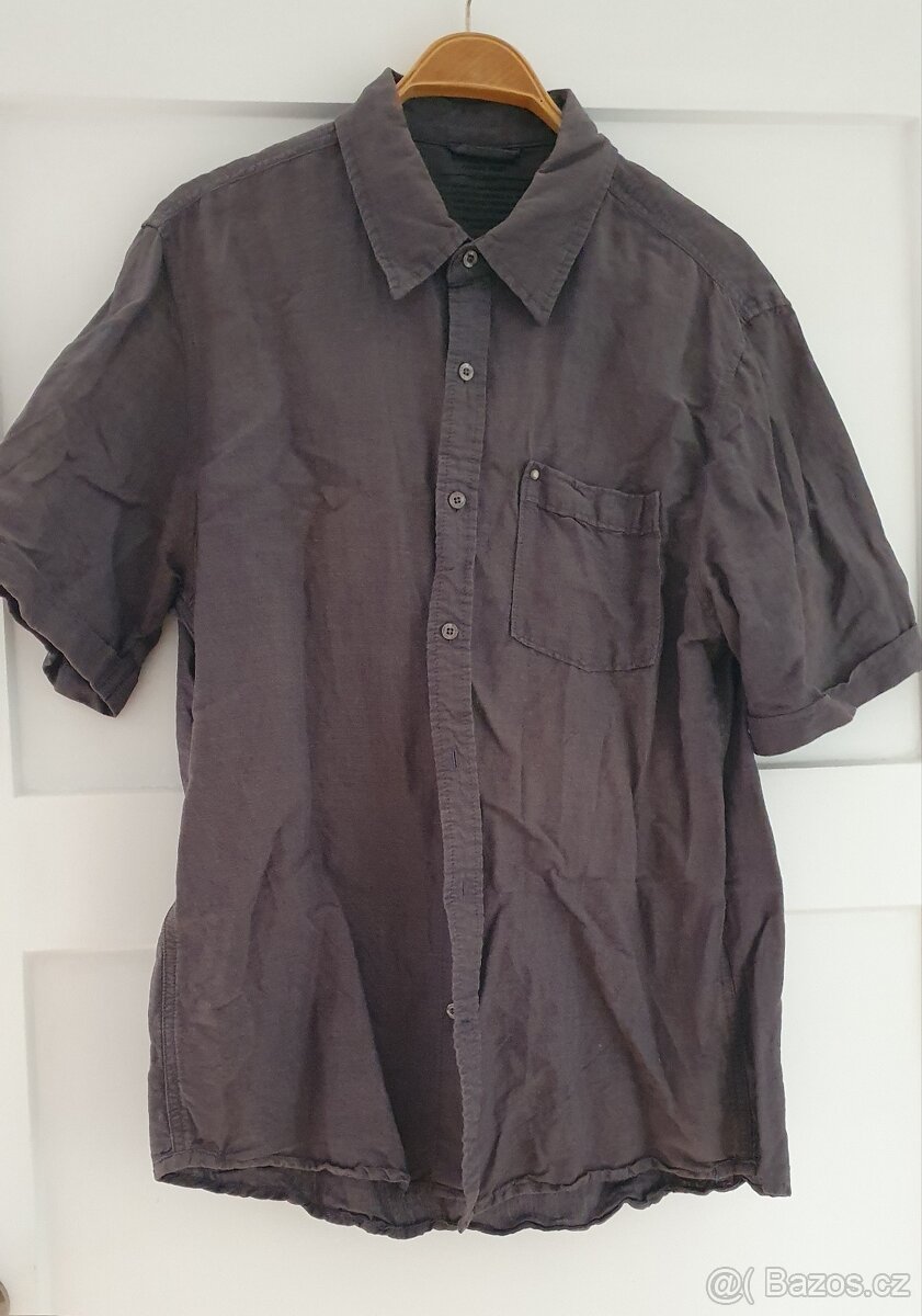 Košile pánská kr. rukáv