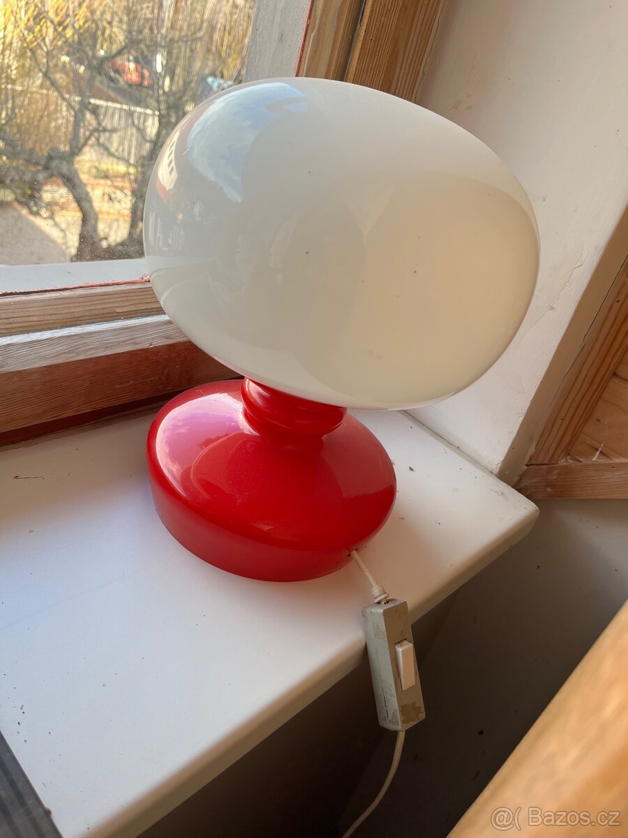 Retro stolní lampa „Houba“