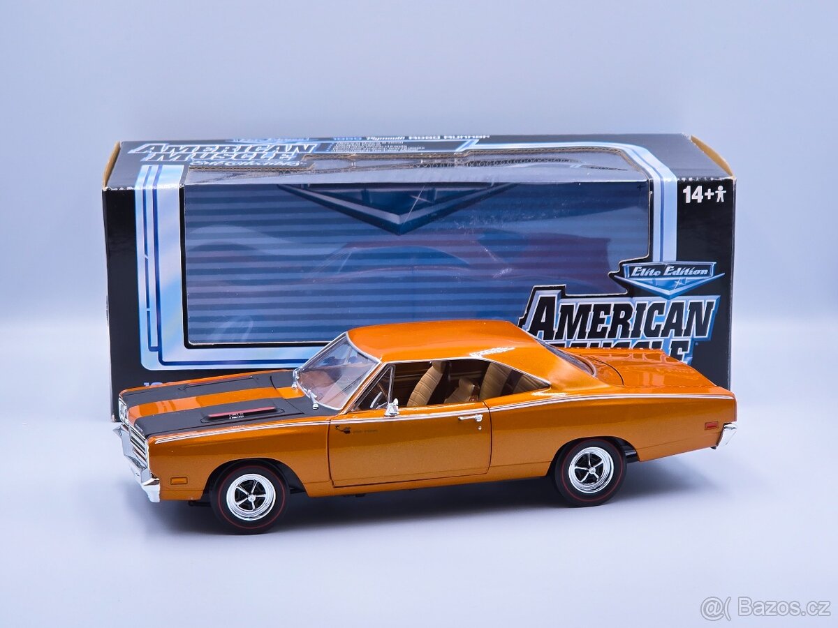 1969 Plymouth RoadRunner 1:18 Ertl - Zlín | Bazoš.cz