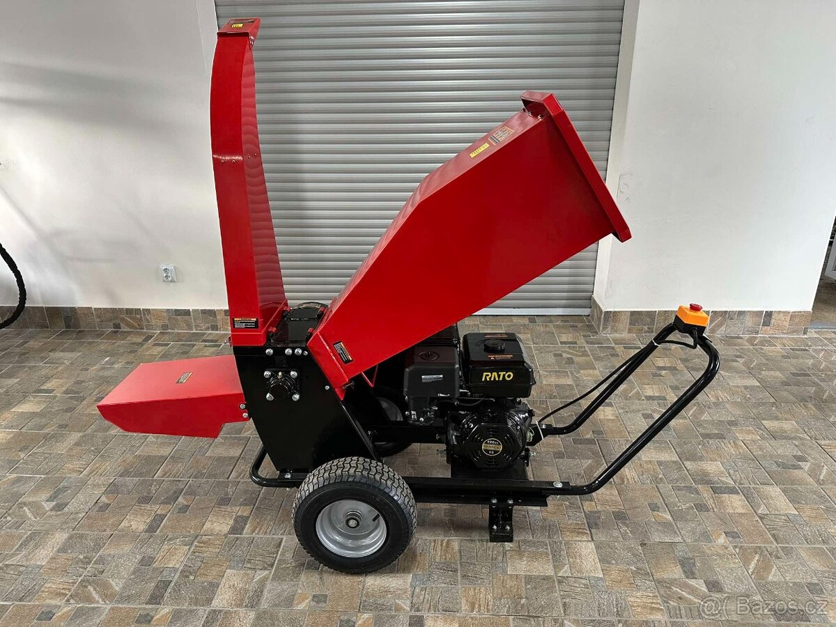 Benzínový štěpkovač a drtič větví ATHOS 1007D (vč.DPH)