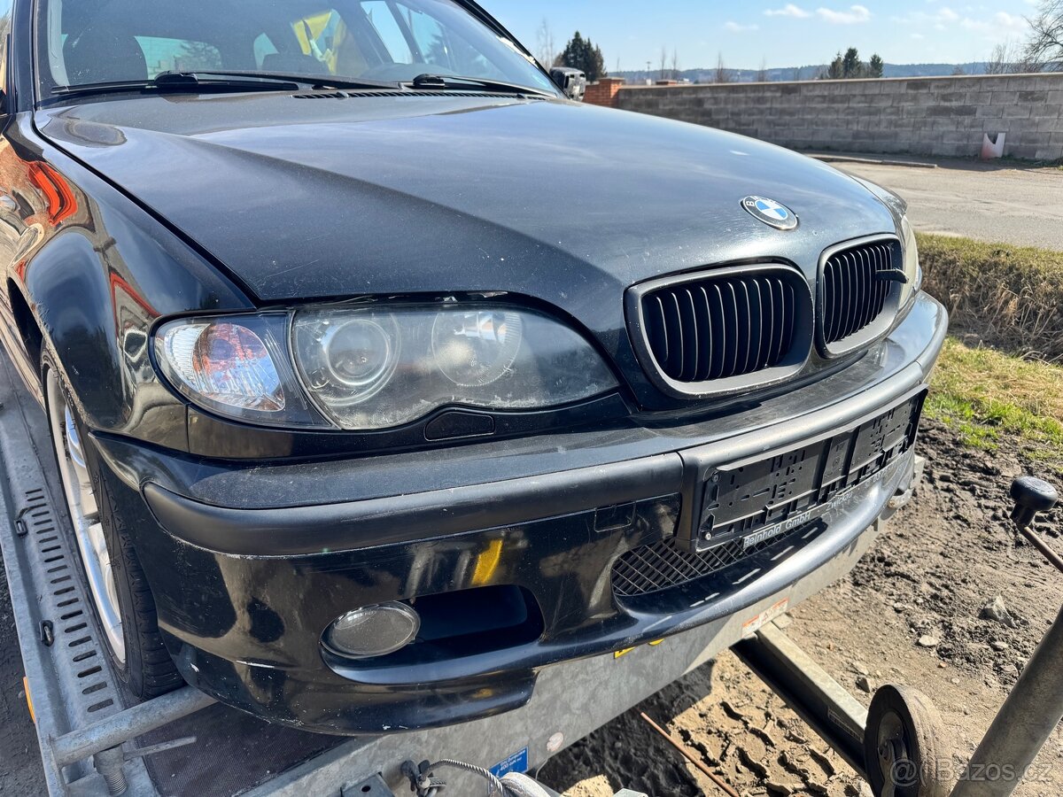 M-paket nárazníky BMW e46 TOP stav