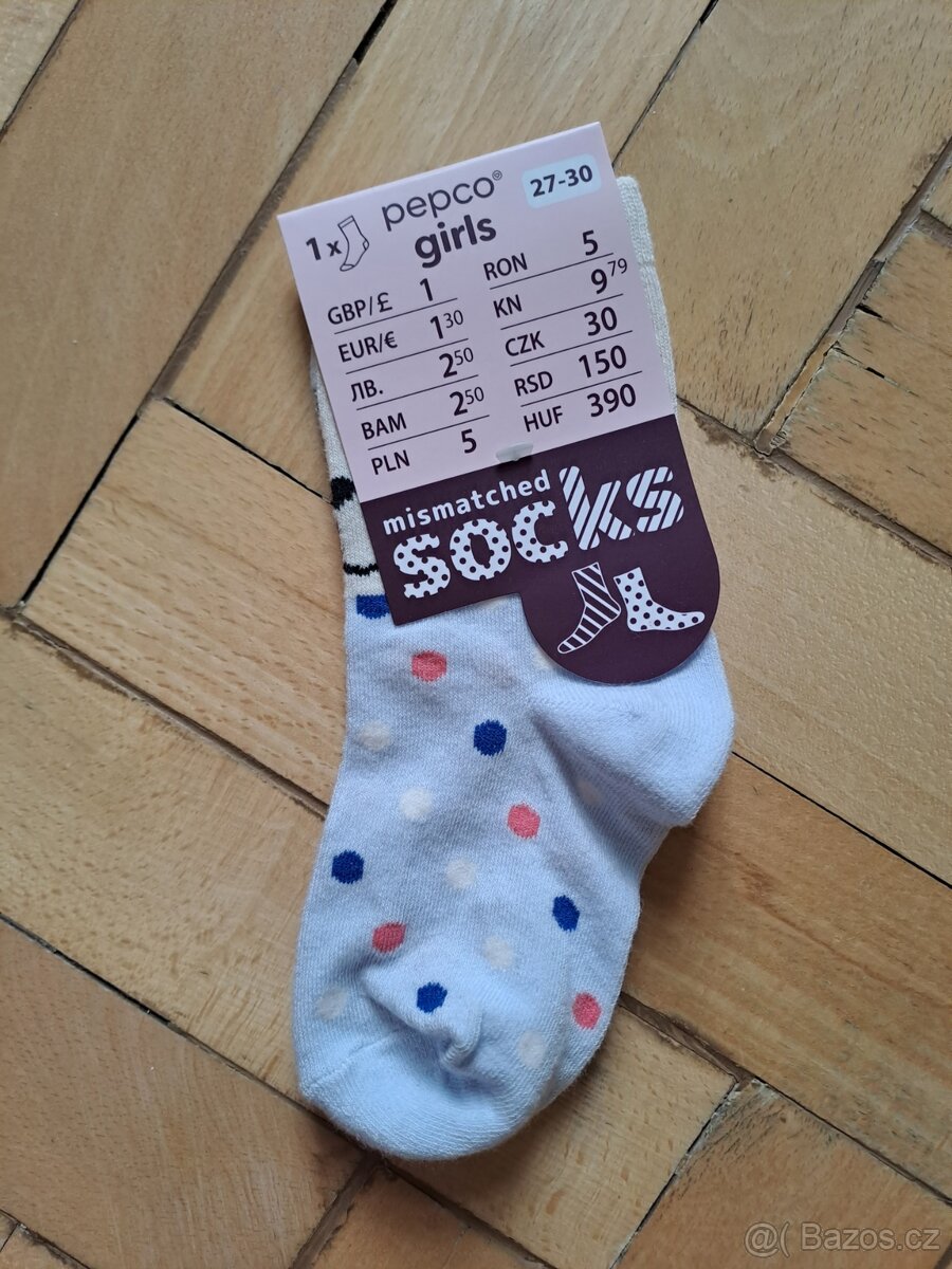 Ponožky vel. 27-30