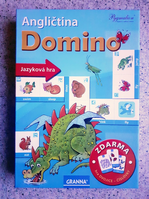 NOVÁ Jazyková hra DOMINO pro děti 4+ (Granna)