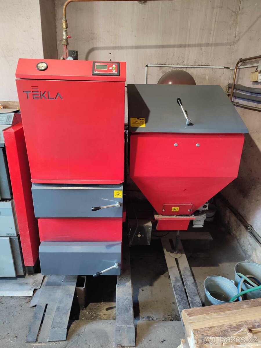 Automatický kotel na uhlí s násypkou Tekla