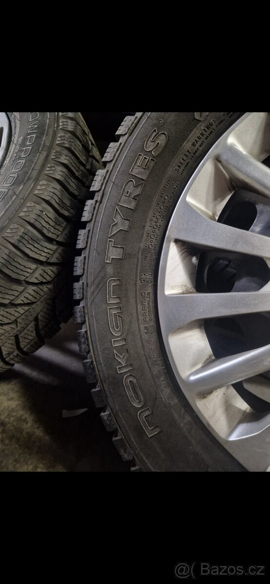 Kola Toyota Proace R16 + zimní pneu
