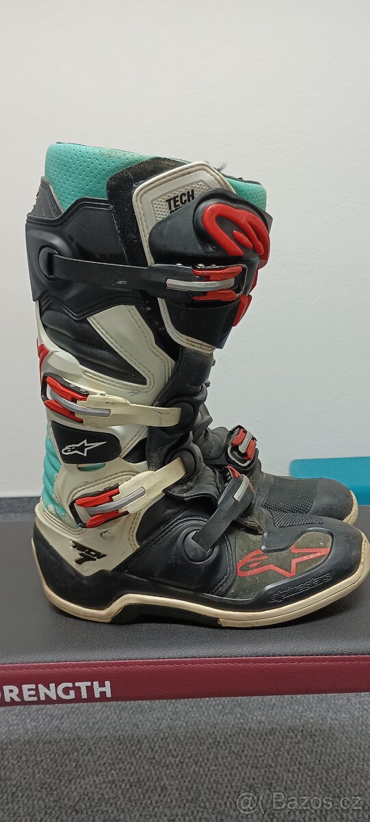 Mx boty, Mx helma, Mx brýle, alpinestars, progrip