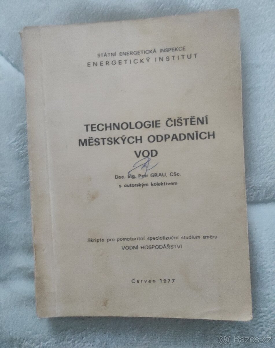 technologie čištění městských odpadních vod Prof. Grau