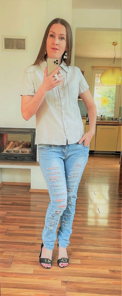 Lněná halenka, vel 16/XL/XXL, Mia moda