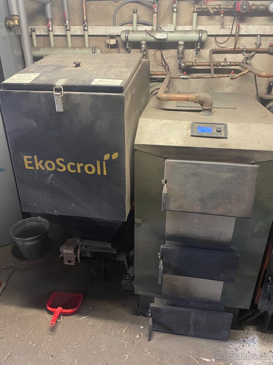 Prodam automaticky kotel Ekoscroll