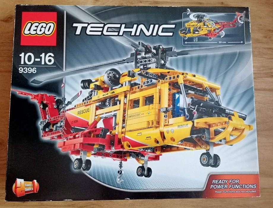LEGO Technic 9396 vrtulník.